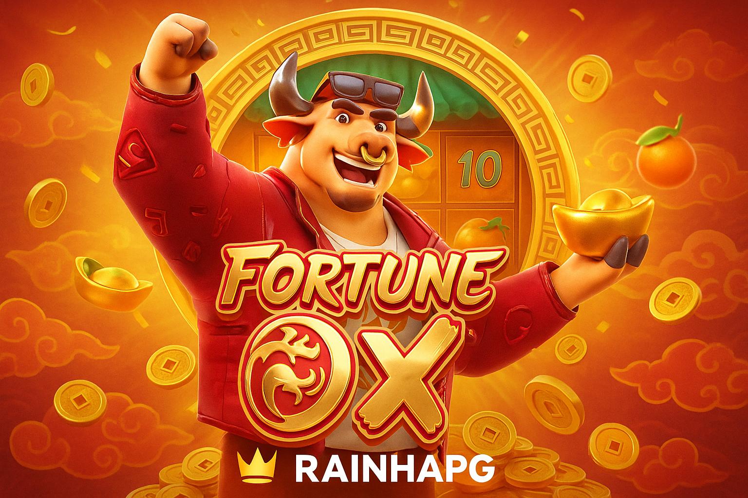 Fortune Ox no RAINHAPG   - Aposte Agora e Reivindique Seus Ganhos